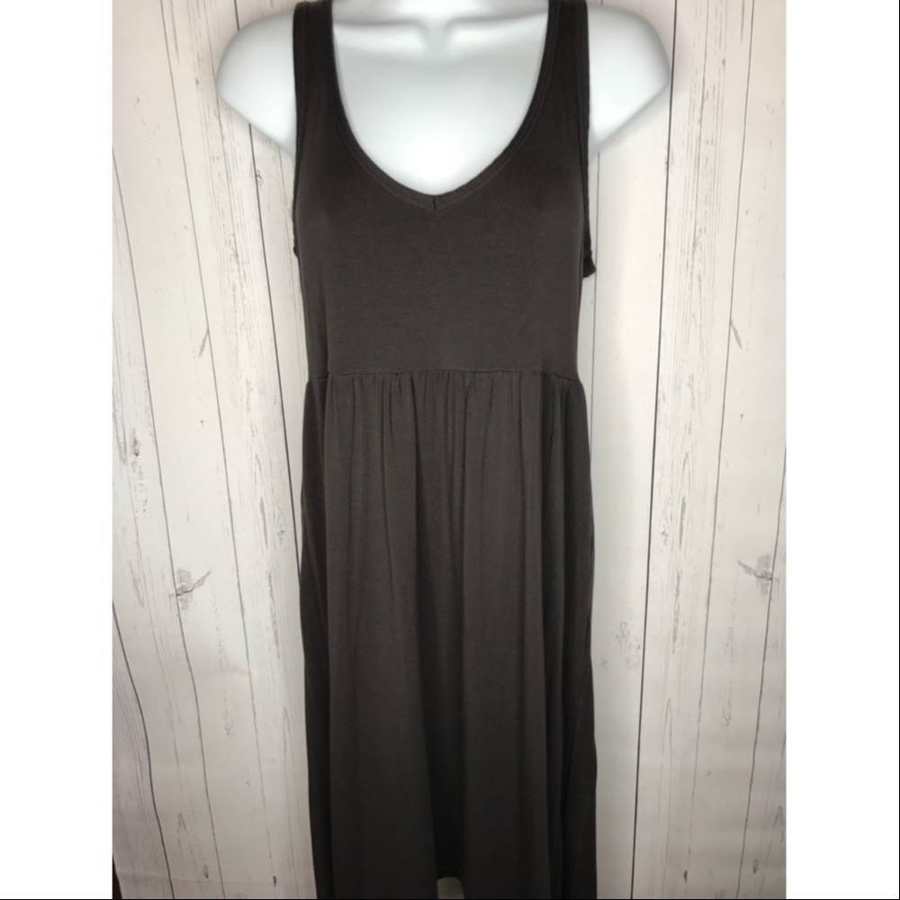 Theory Size Medium Brown Sleeveless Summer Dress